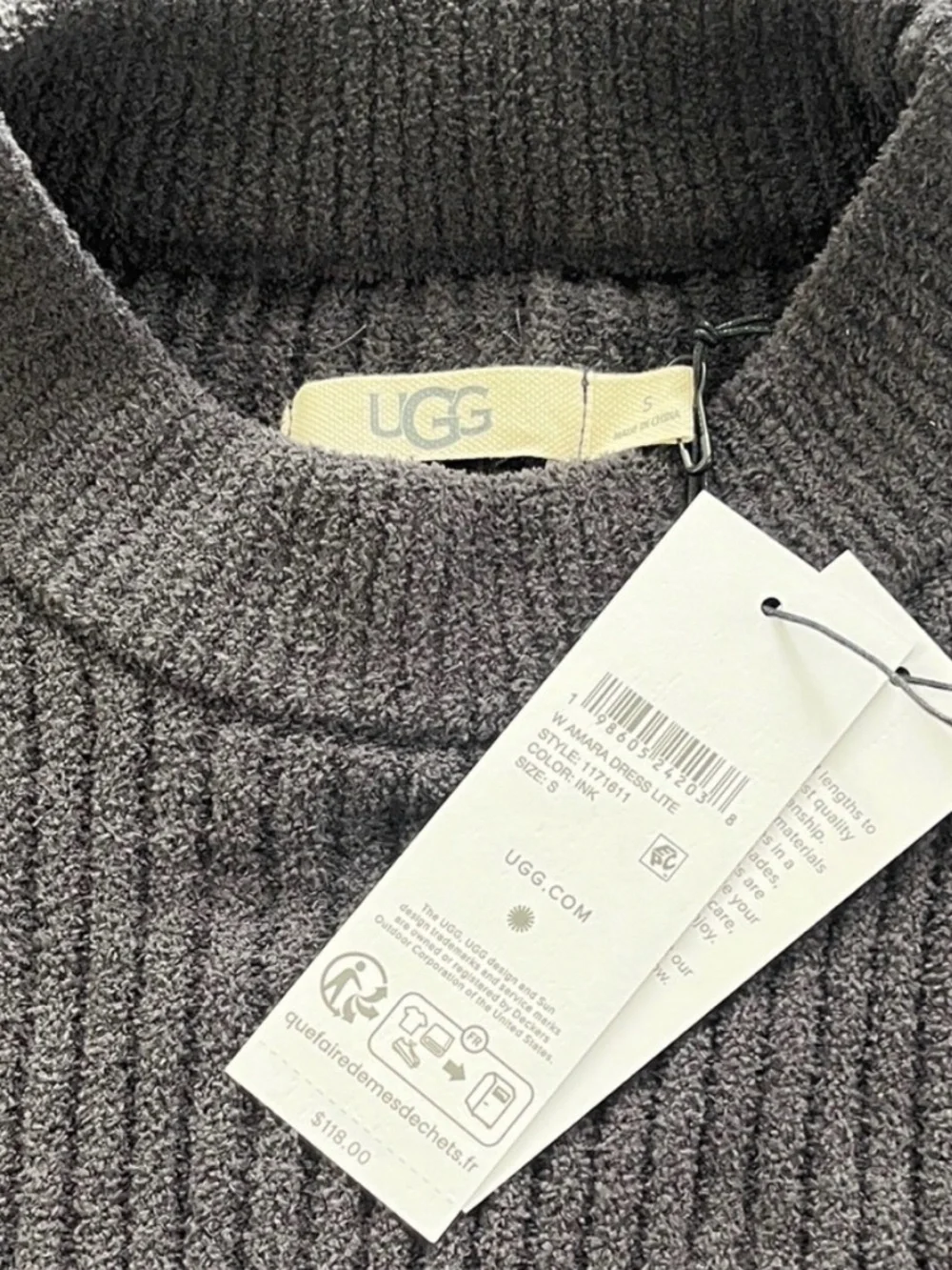 UGG Sleeveless Ribbed Sweater Dress - Picture 2 of 8